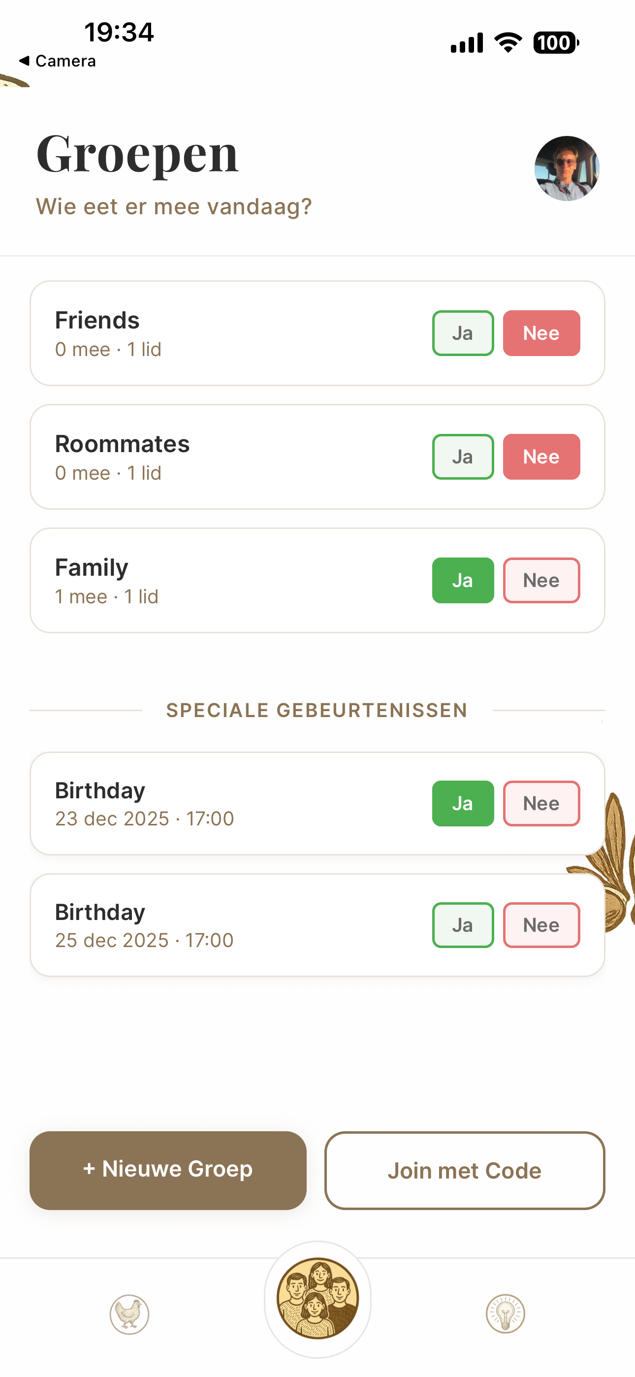 Happie App Screenshot