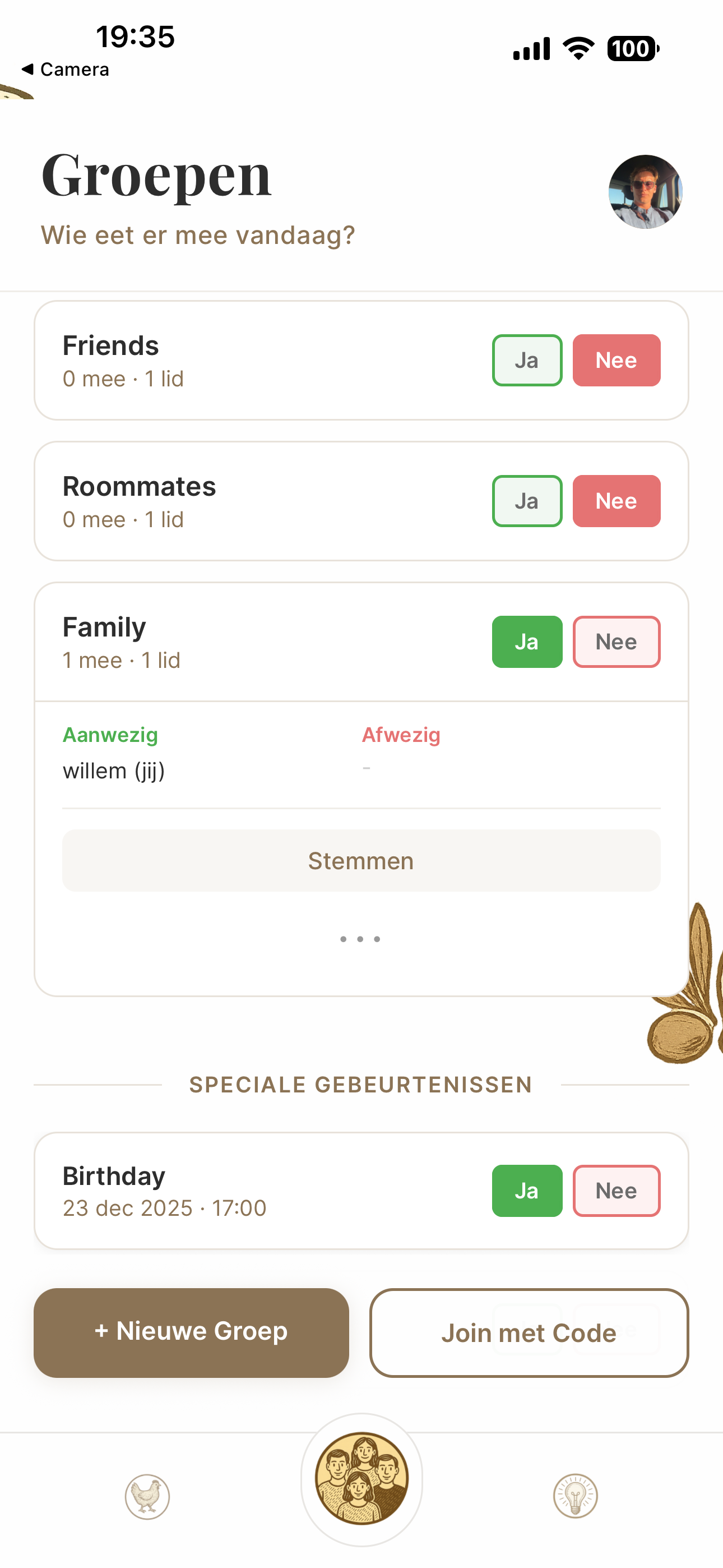 Happie App Screenshot