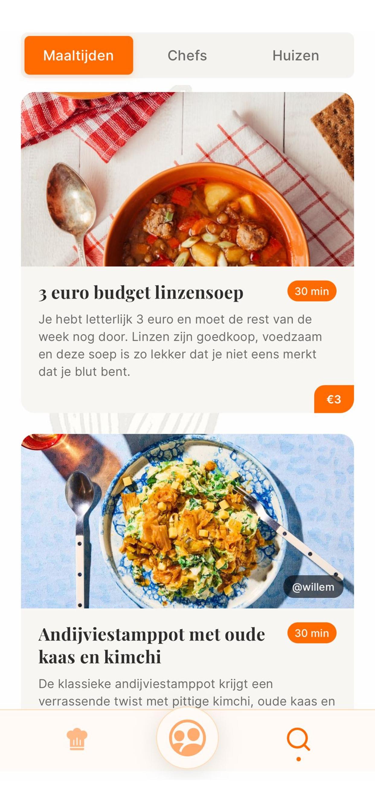 Happie App Screenshot